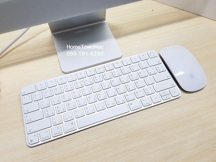 iMac (Retina 4.5K 24-inch, 2021) M1 8-Core CPU 8-Core GPU SSD 512Gb Ram 8Gb สี Silver น่าใช้งาน รูปที่ 2