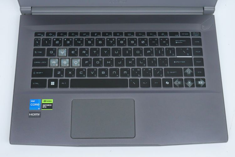 MSI THIN 15 Core i5-12450H.RTX2050 RAM8.512GB รูปที่ 2