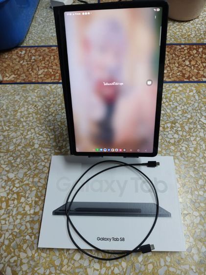 Tab S8 WiFi 128GB ครบกล่อง มือเดียว อายุ 3ปี