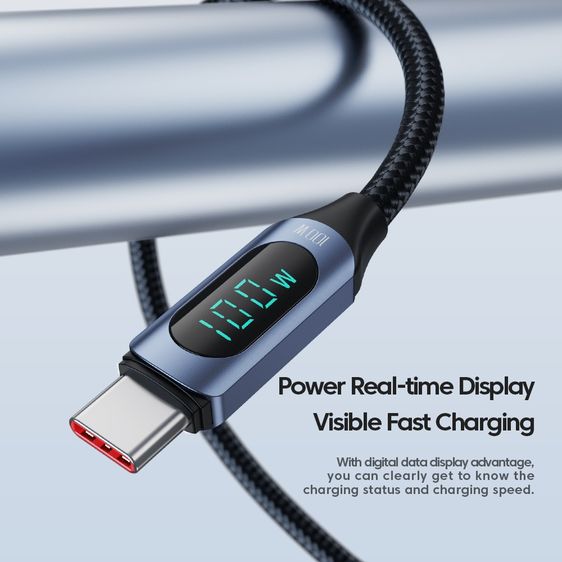 ขายยกล็อต Toocki สายชาร์จ Type-C 100W PD 60 เส้น ของใหม่ เส้นละ 98 บาท รูปที่ 10