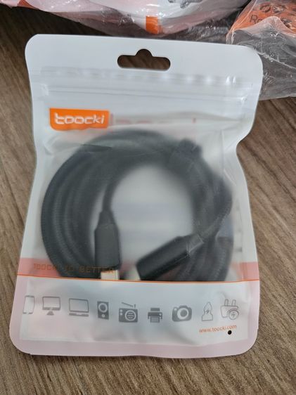 ขายยกล็อต Toocki สายชาร์จ Type-C 100W PD 60 เส้น ของใหม่ เส้นละ 98 บาท รูปที่ 3