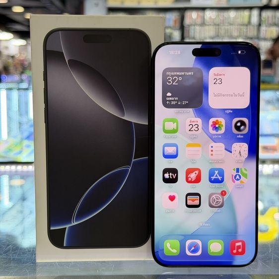 iPhone16 Pro Max 1TB สี Black Titanium โมเดลVN สภาพสวยมากๆ ครบยกกล่อง🔥🔥