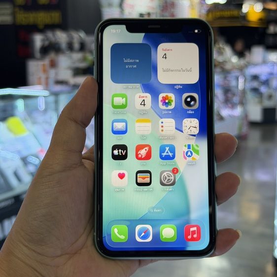 128 GB iPhone11 128GB สีเขียว เครื่องศูนย์ โมเดลTH สภาพสวยมากๆ🔥🔥