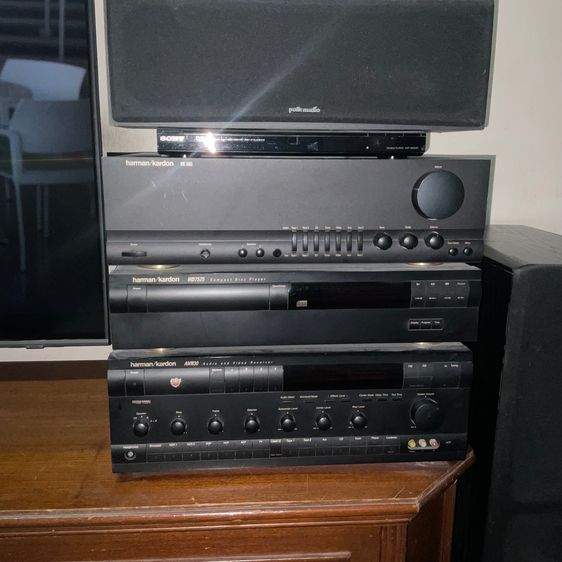 ขายชุดเครื่องเสียง 2ชุด harman kardon กับ ลำโพงPolk audio