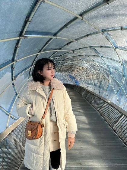 MCM Tracy Shoulder Bag In Studded Outline Visetos รูปที่ 3