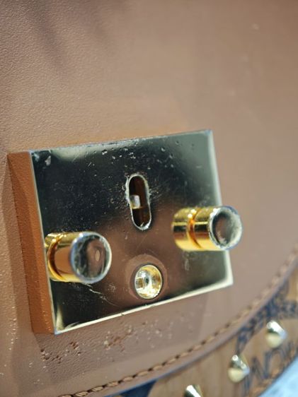 MCM Tracy Shoulder Bag In Studded Outline Visetos รูปที่ 8
