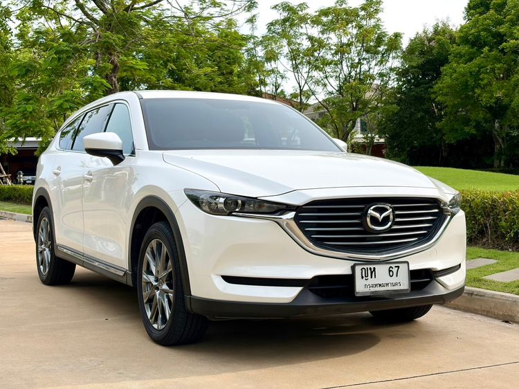 รถ Mazda CX-8 2.5 S สี ขาว