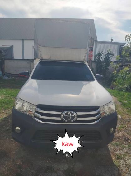Toyota Hilux Revo 2017 2.4 J Van ดีเซล เกียร์ธรรมดา ขาว รูปที่ 2