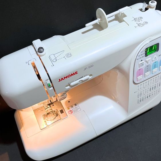 จักรเย็บผ้าไฟฟ้า Janome รุ่น JP-500 LCD มือ2สภาพดี รูปที่ 4
