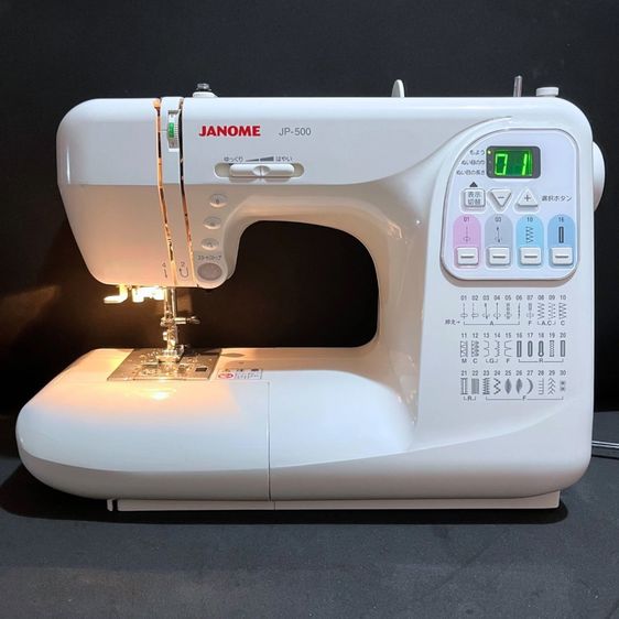 จักรเย็บผ้าไฟฟ้า Janome รุ่น JP-500 LCD มือ2สภาพดี