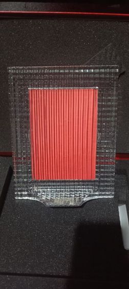Baccarat Crystal eye photo picture frame 13x18 cm 5x7inch  กรอบรูปคริสตัลสุดหรู จาก Baccarat  แบรนด์