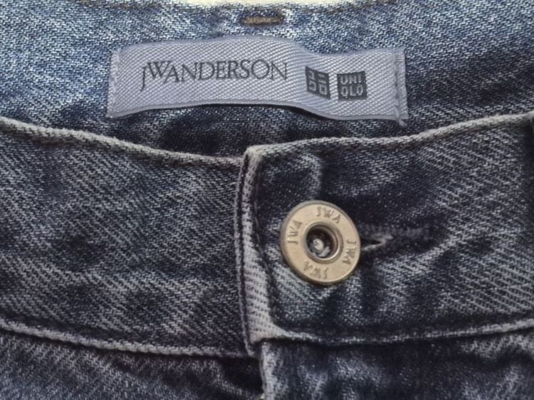 กางเกงยีนส์ขายาว Uniqlo collapsed JW Anderson รูปที่ 13