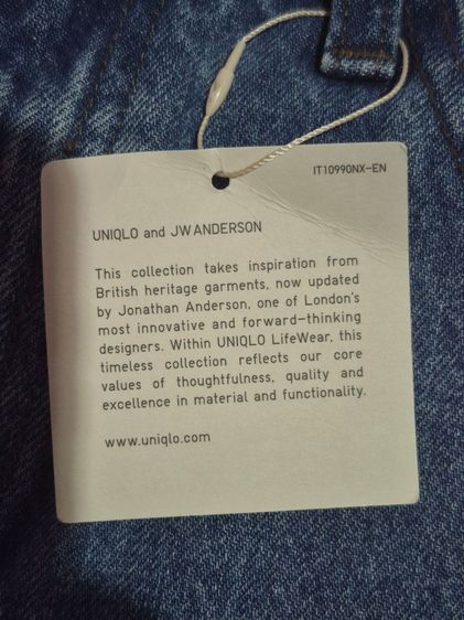 กางเกงยีนส์ขายาว Uniqlo collapsed JW Anderson รูปที่ 10
