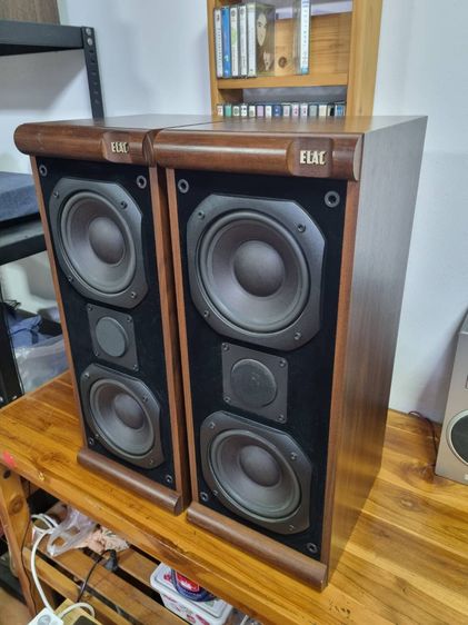 เครื่องเสียงไฮไฟ ลำโพงขนาดใหญ่ ELAC EL 80 II  ยอดลําโพงวินเทจจากเยอรมัน เสียงดีมาก