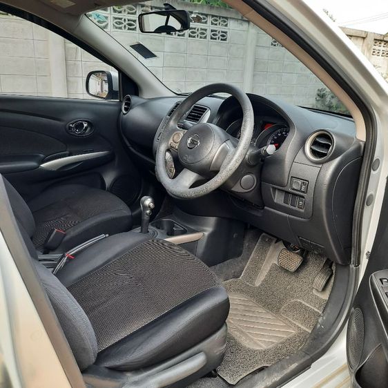 Nissan Almera 2012 1.2 VL Sedan เบนซิน ไม่ติดแก๊ส เกียร์อัตโนมัติ เทา รูปที่ 4