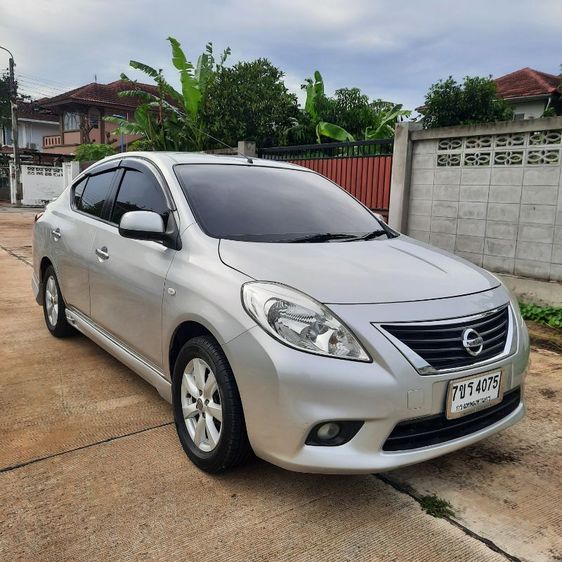 Nissan Almera 2012 1.2 VL Sedan เบนซิน ไม่ติดแก๊ส เกียร์อัตโนมัติ เทา รูปที่ 2