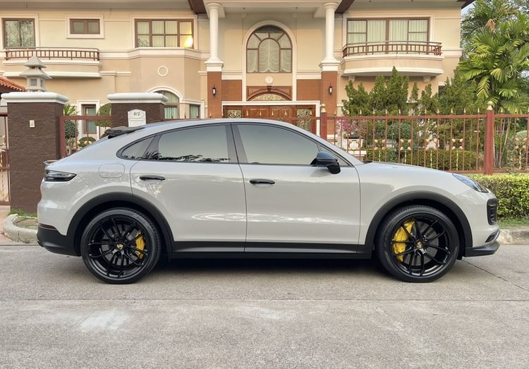 Porsche Cayenne 2021 3.0 V6 Hybrid Utility-car ปลั๊กอินไฮบริด (PHEV) เกียร์อัตโนมัติ เทา รูปที่ 4