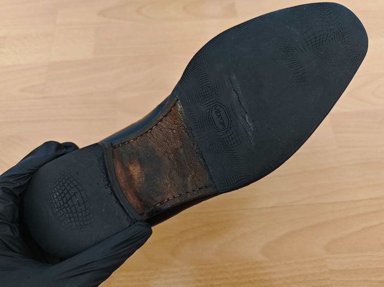 (ขายแล้ว) Salvatore Ferragamo Fenice Derby Shoes รูปที่ 13