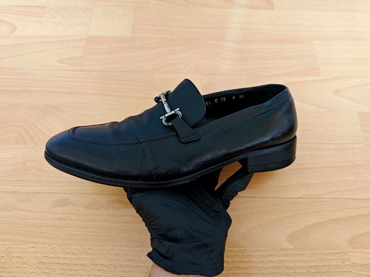 (ขายแล้ว) Salvatore Ferragamo Fenice Derby Shoes รูปที่ 10