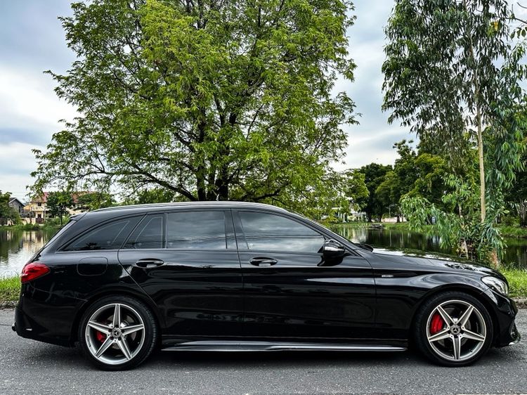 Mercedes-Benz C-Class 2015 C300 Sedan Hybrid (Diesel) ไม่ติดแก๊ส เกียร์อัตโนมัติ ดำ รูปที่ 2