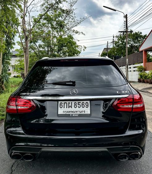 Mercedes-Benz C-Class 2015 C300 Sedan Hybrid (Diesel) ไม่ติดแก๊ส เกียร์อัตโนมัติ ดำ รูปที่ 3