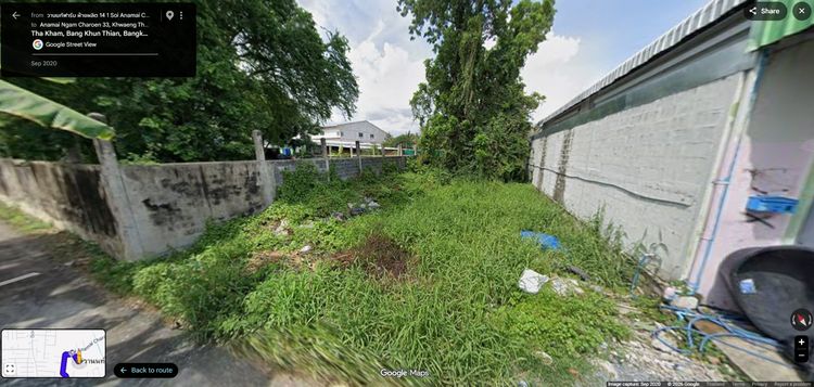 ขายที่ดิน 50 ตร.ว. ถมแล้ว แปลงสวย พร้อมสร้างบ้าน อนามัยงามเจริญ 33 แยก 1 💰 1.25 ล้านบาท รูปที่ 2