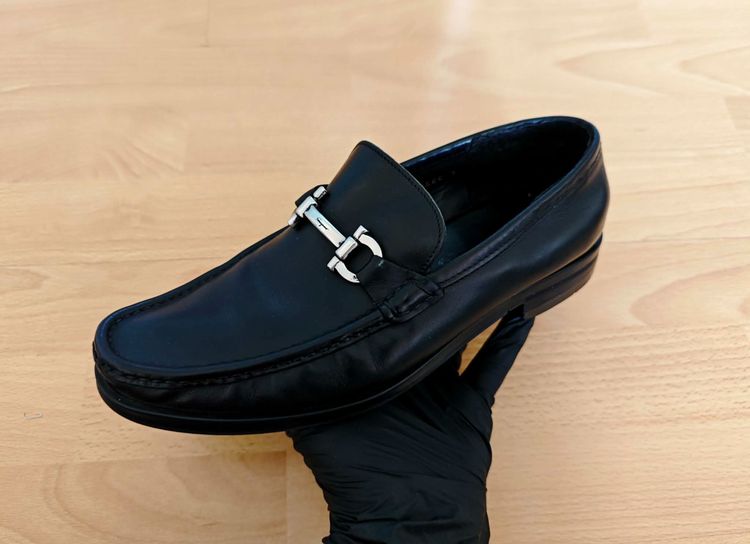 (42eu) Salvatore Ferragamo Grancini Horsebit Buckle รูปที่ 12