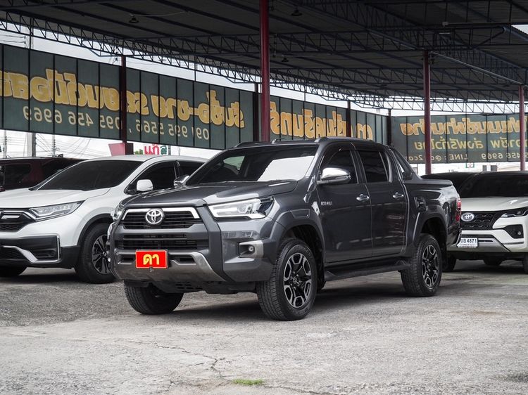 Toyota Hilux Revo 2023 2.4 Prerunner Mid Pickup ดีเซล ไม่ติดแก๊ส เกียร์อัตโนมัติ เทา