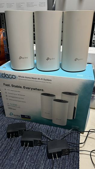 อุปกรณ์เครือข่าย TP-Link Deco M4 (Pack 3)