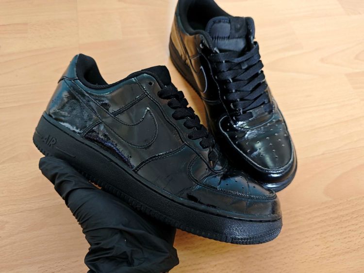 (42.5eu) Nike Air Force 1 LV82 Black Patent 2012 รูปที่ 3