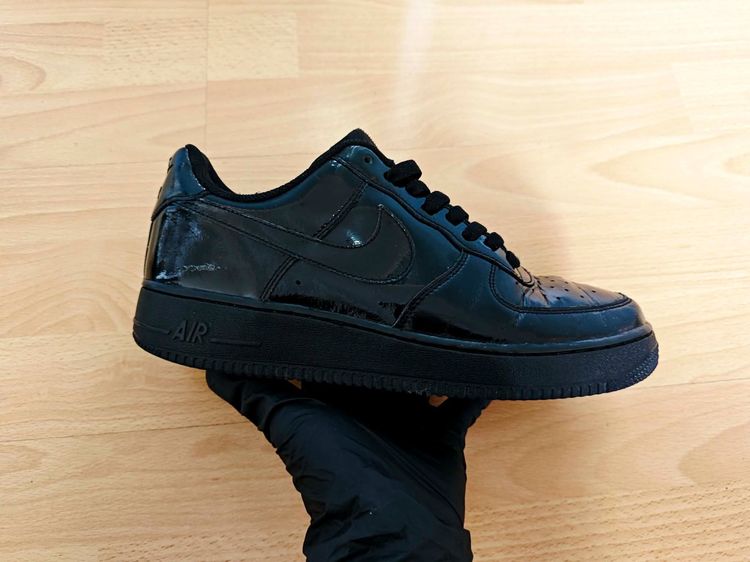(42.5eu) Nike Air Force 1 LV82 Black Patent 2012 รูปที่ 13