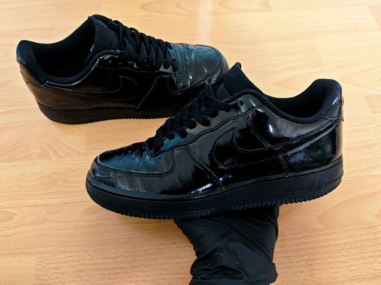 (42.5eu) Nike Air Force 1 LV82 Black Patent 2012