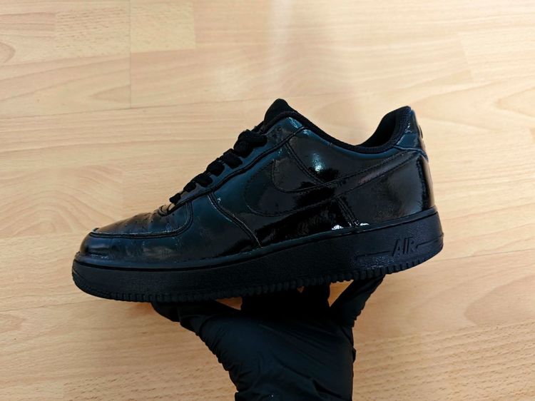 (42.5eu) Nike Air Force 1 LV82 Black Patent 2012 รูปที่ 7
