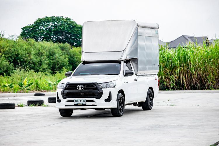 รถ Toyota Hilux Revo 2.4 Entry สี ขาว