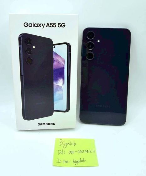 A55 5G  12/256 GB ศูนย์ไทย ครบกล่อง