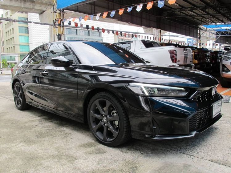 Honda Civic 2025 2.0 eHEV RS Sedan ดีเซล ไม่ติดแก๊ส เกียร์อัตโนมัติ ดำ รูปที่ 2