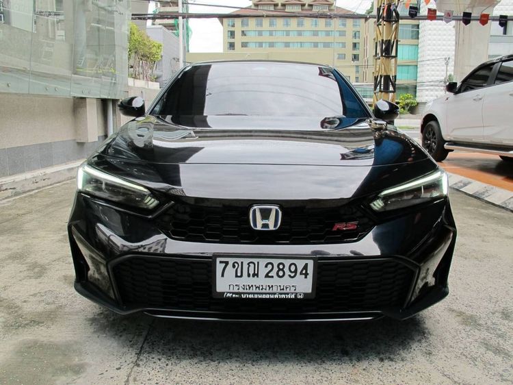 Honda Civic 2025 2.0 eHEV RS Sedan ดีเซล ไม่ติดแก๊ส เกียร์อัตโนมัติ ดำ รูปที่ 3