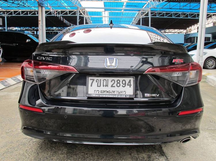 Honda Civic 2025 2.0 eHEV RS Sedan ดีเซล ไม่ติดแก๊ส เกียร์อัตโนมัติ ดำ รูปที่ 4