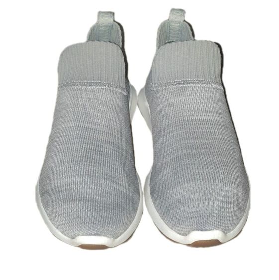 Hush Puppies Free Bounce Max Slip On Traiber ฮัช พัปปี้ส์ รองเท้าสลิปออน ใส่เดิน ออกกำลังกาย สีเทา ขนาด US 7/240 cm.