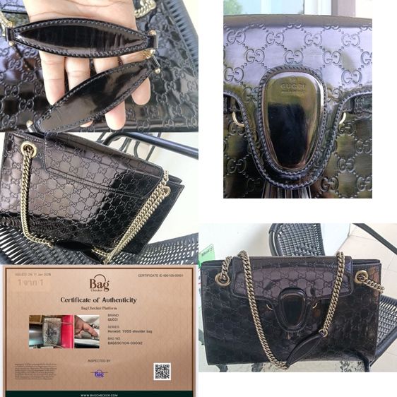 Gucci Emily chain ( แท้💢 ขายเทค่ะ ร้อนเงิน)