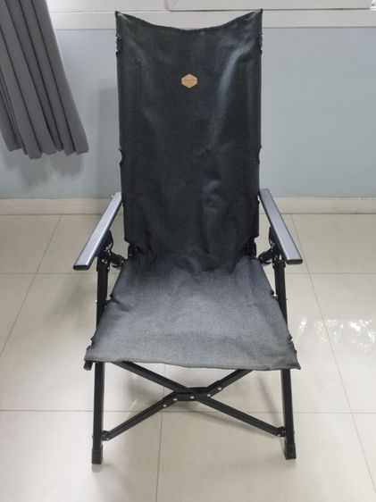 เก้าอี้ แคมปิ้ง camping chair Snowline Relax Transform สีดำ ใช้ครั้งเดียว