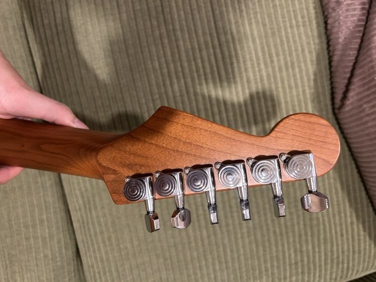 กีตาร์ไฟฟ้า Stratocaster คอเผาPaul Ray Classic Plus S Roasted รูปที่ 6