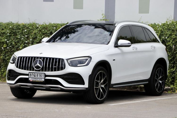 รถ Mercedes-Benz GLC-Class GLC300e สี ขาว