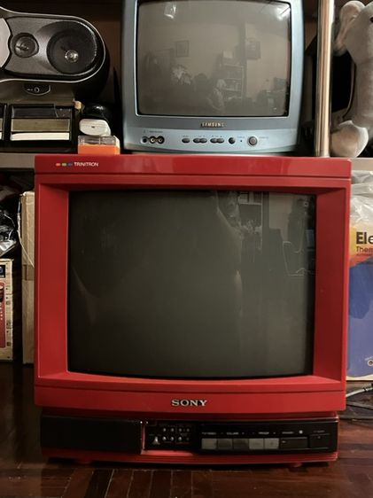 TV ทีวี Sony red สีแดง
