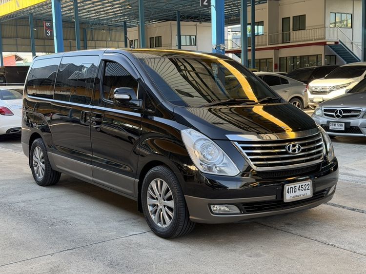 Hyundai Grand Starex 2013 2.5 VIP Van ดีเซล เกียร์อัตโนมัติ ดำ รูปที่ 3