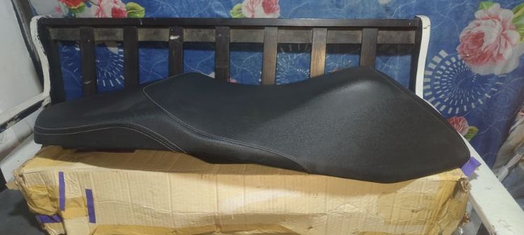 บาะเดิมแท Honda PCX 160 (ป2024)·สภาพะสภาพป้ายแดง100%ไร้รอยไร้ตำหนิ ผิวเบาะยังสากส่วย•ประวัติ:ถอดจากรถตัวเองโดยตรง(ถอดเปลี่ยนเป็นเบาะแต่งทรงเตี้ย)เจ้าของขายเอง รูปที่ 7