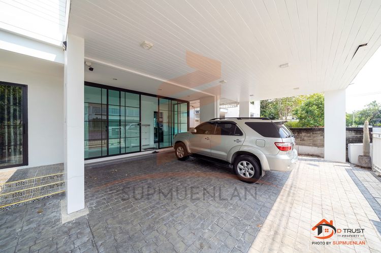 มีบางส่วน ให้เช่า บ้านเดี่ยว ฮาบิเทีย โมทีฟ ปัญญาอินทรา 103 ตร.ว. 4ห้องนอน บ้านสวย พร้อมอยู่ รูปที่ 4