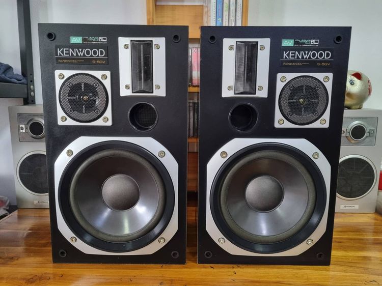 ลำโพงขนาดใหญ่ KENWOOD ลำโพง 8 นิ้ว สามทาง ให้เสียงคมชัดใสและเบสแน่นลึก