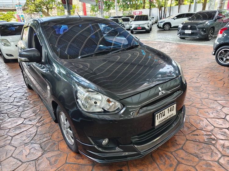 รถ Mitsubishi Mirage 1.2 GLS สี ขาว