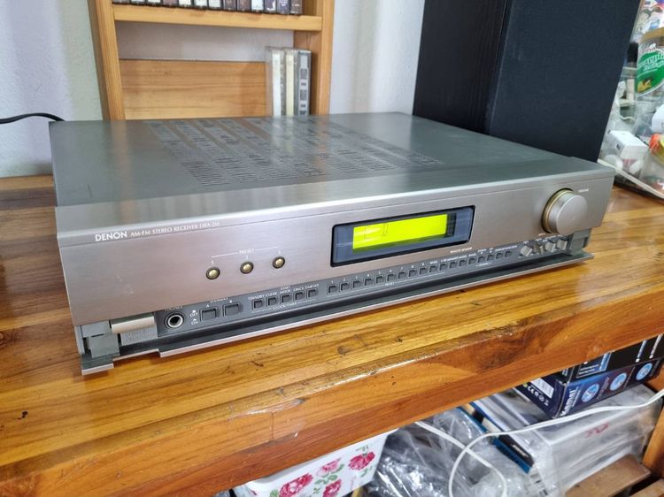 DENON DRA-210  แอมป์ฟังเพลง เสียงดีเกินราคาครับ  รูปที่ 8